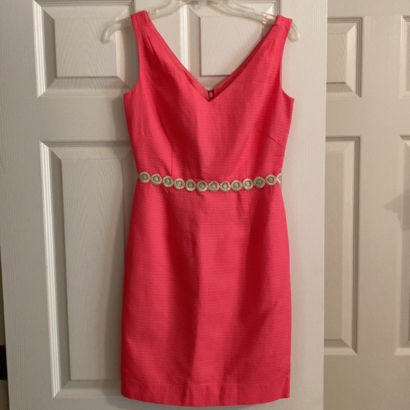 Lilly Pulitzer Dresses & Skirts - Lilly Pulitzer Kiki Dress In Pink Salmon - Size 2 -EUC